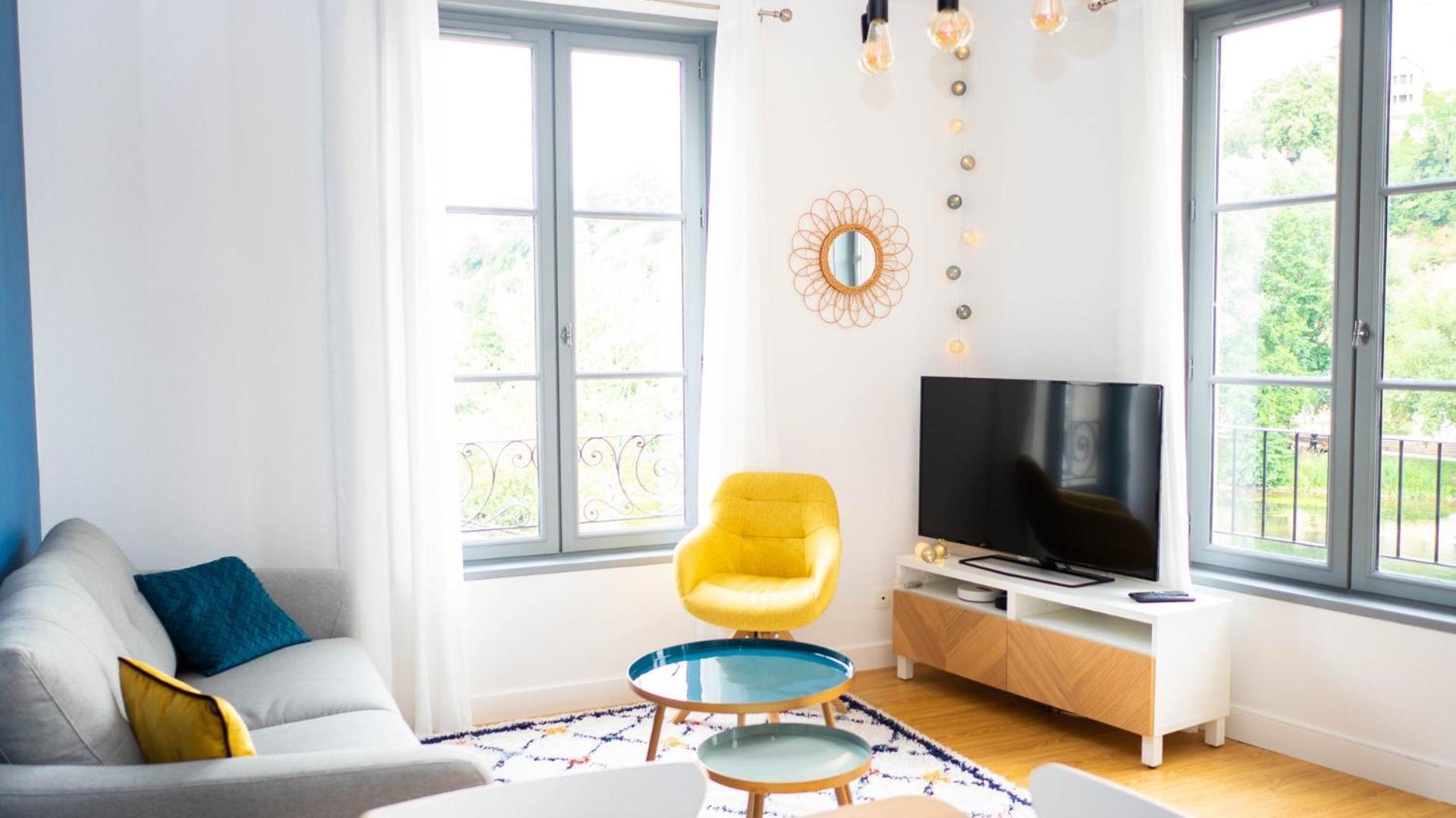 Les Rives Du Clain - Sublime T4 Au Bord De L'Eau Apartment Poitiers Exterior photo